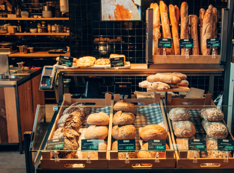 Vitrine de boulangerie